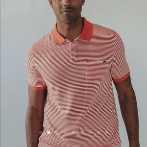 The Normal Brand stretch pique polo, Mens Large